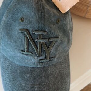 Green baseball hat